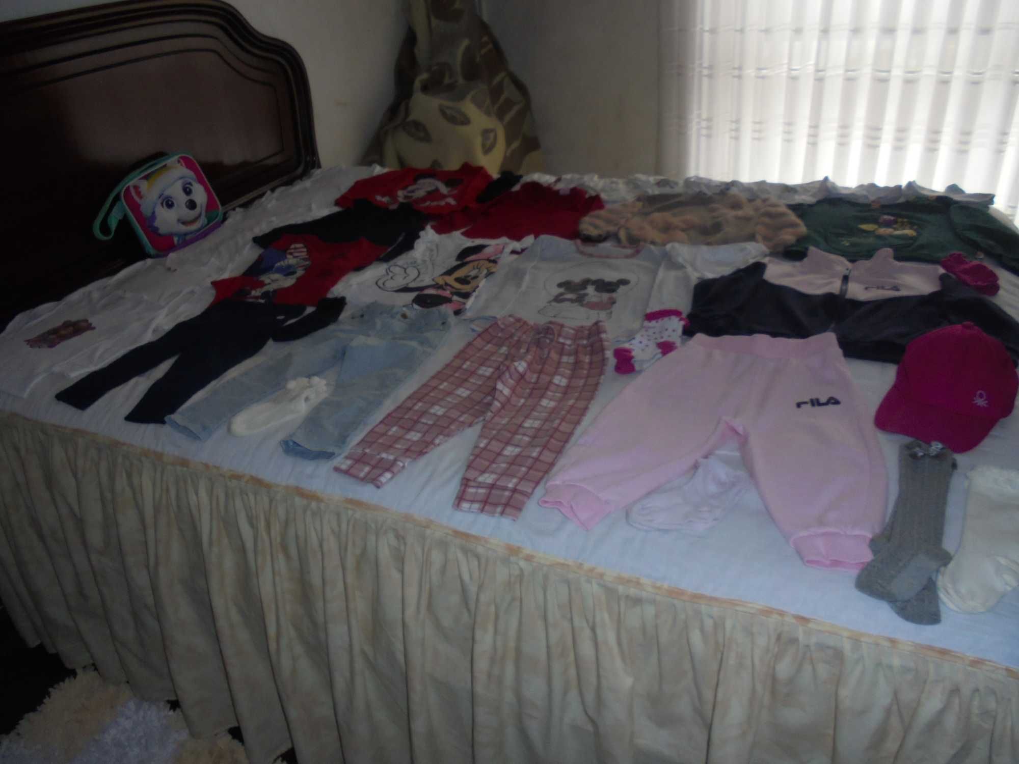 lote de roupa de menina a lancheira