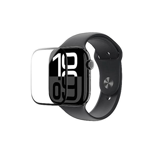 Folia ochronna AMAZINGTHING Radix Film z czarną ramką do Apple Watch 4