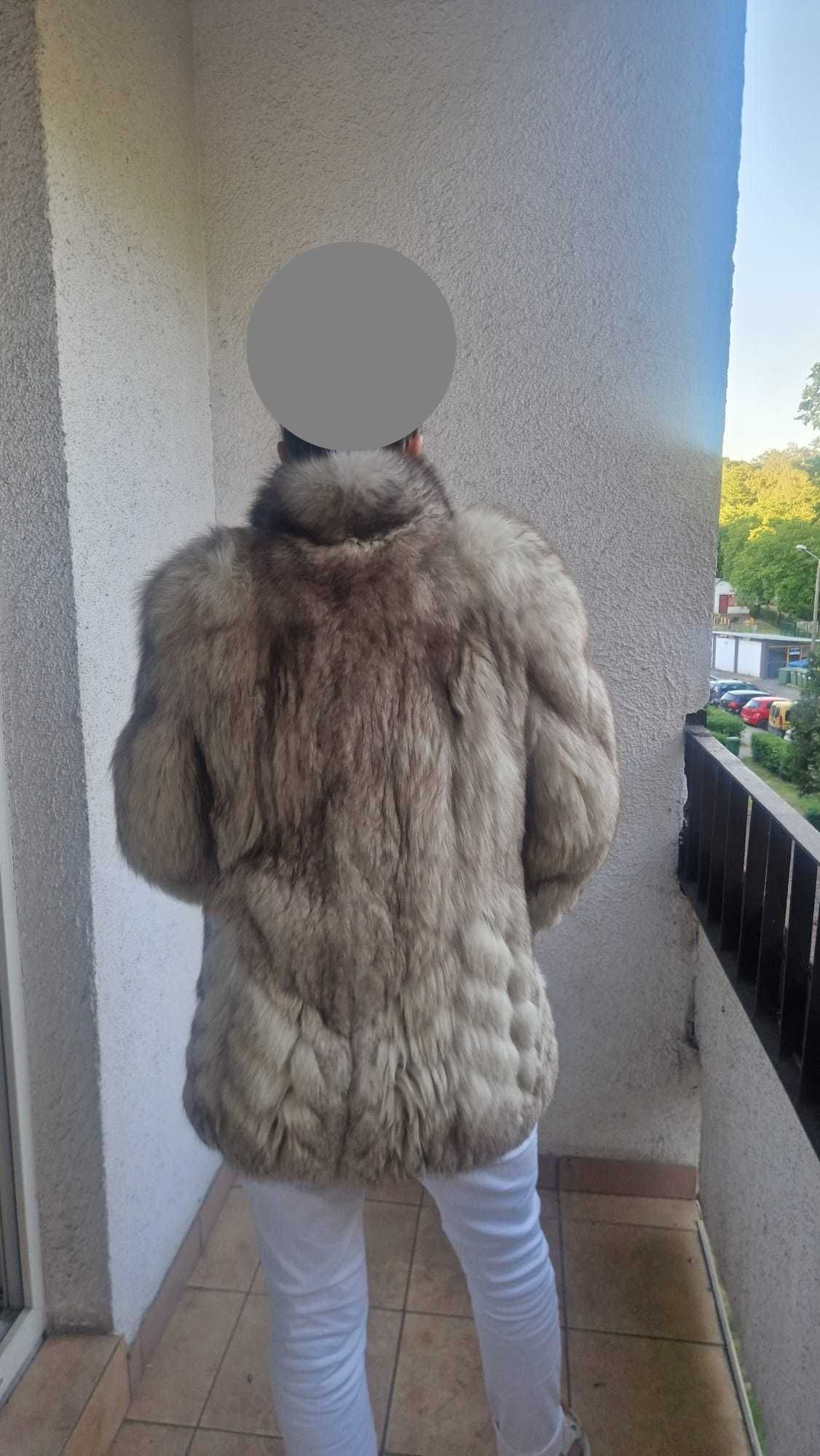 Futro naturalne z lisa