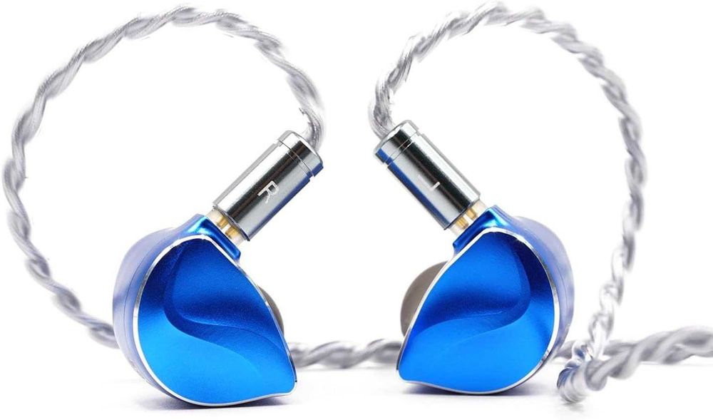 ⇒ BQEYZ Winter Ultra (Blue) - гибридные наушники с двумя излучателями