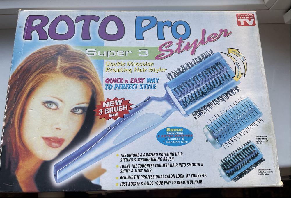 Roto pro super 3 styler, старіший, але не використовувався