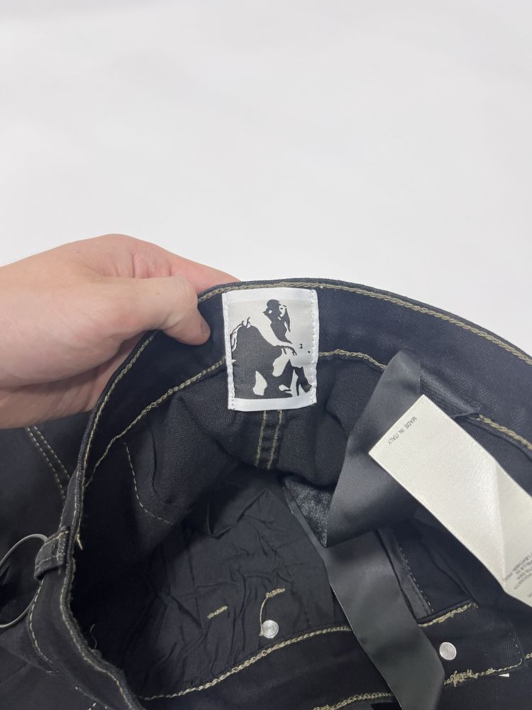 Штаны джинсы клеш flared jeans Rick Owens black opium archive erd M-L