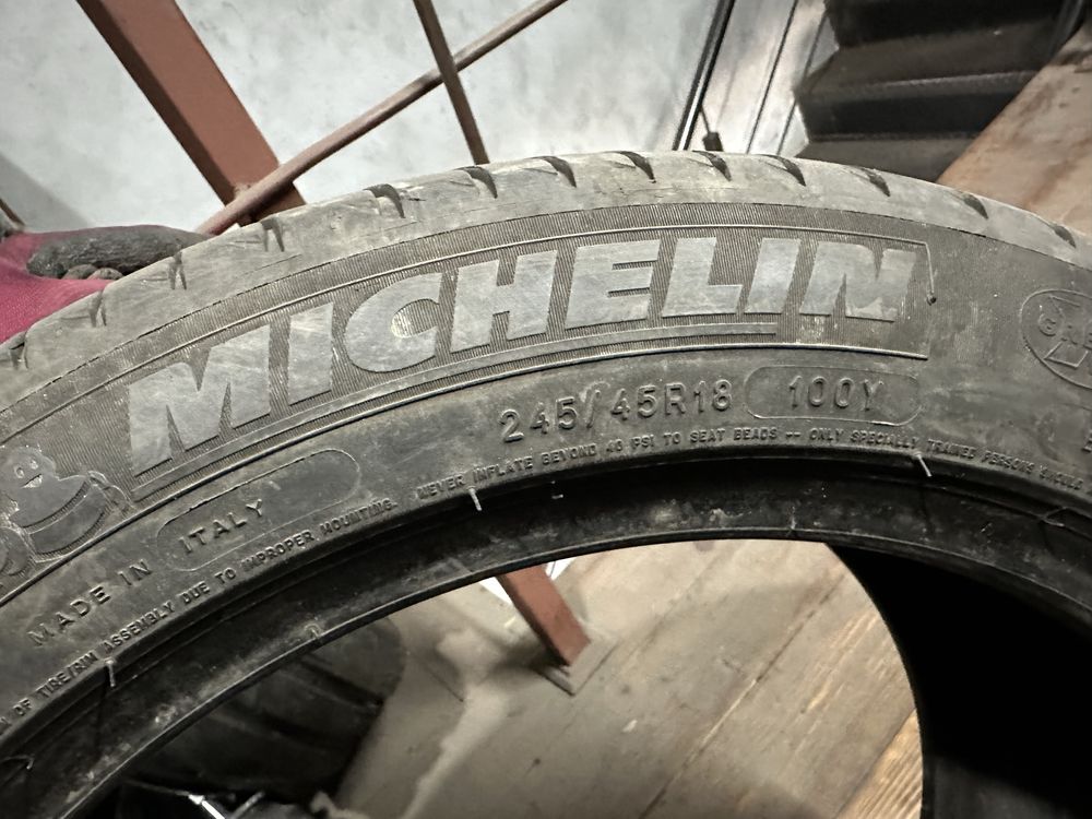 Літні шини 245/45/18 Michelin Primacy 3 runflat резина летняя
