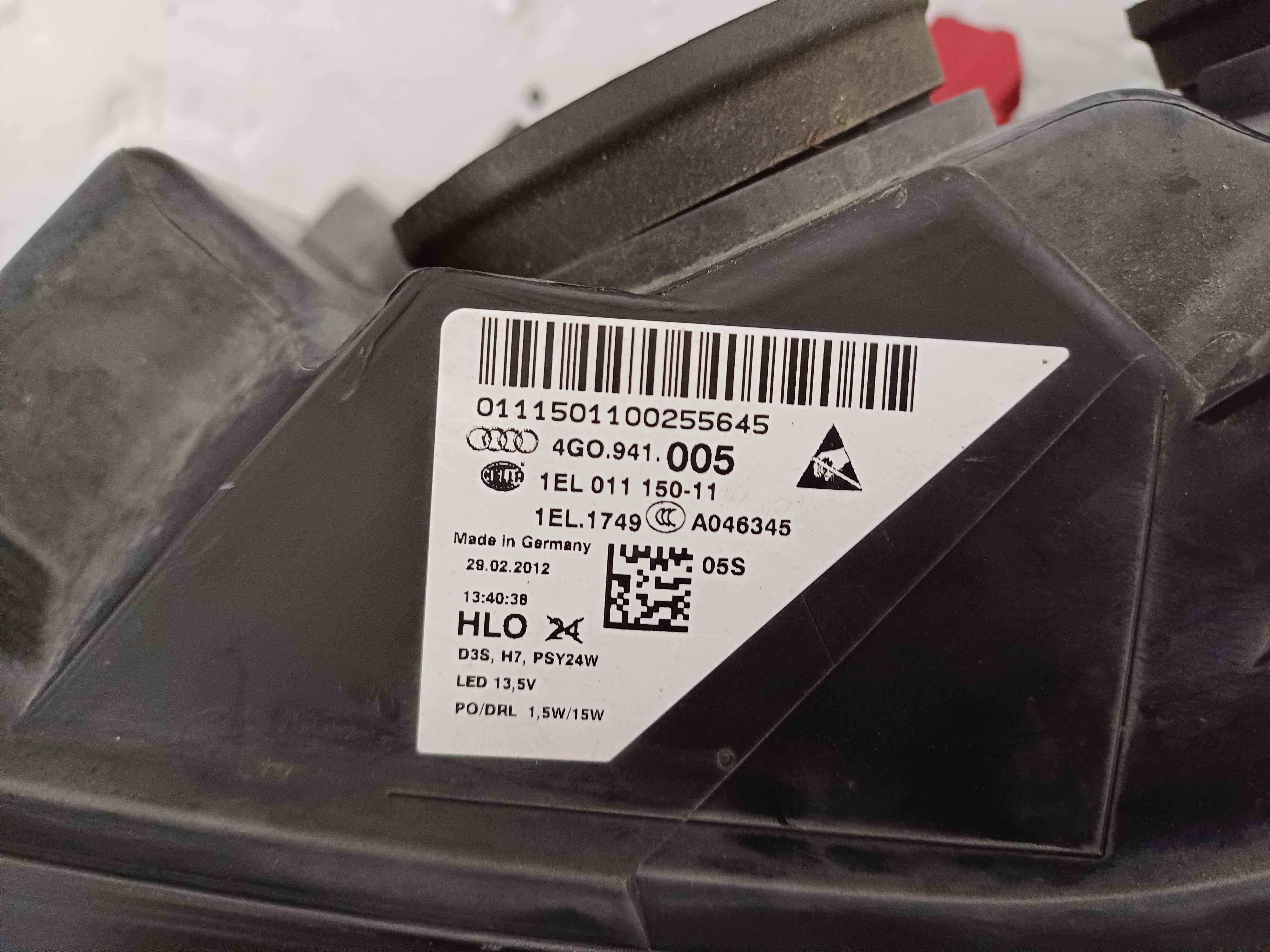 lampa lewa audi a6 c7 11-15 bi-xenon 4g094.1005