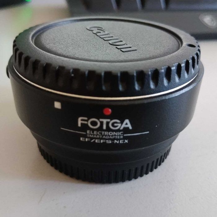 Перехідник Canon EF/EF-S – Sony E-mount (NEX) FOTGA з автофокусуванням