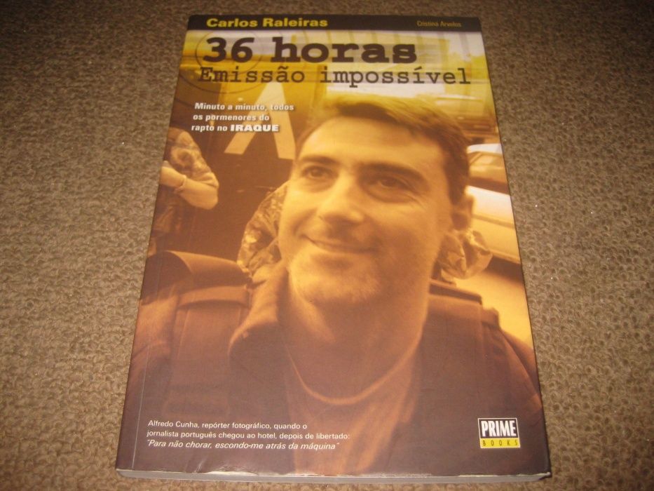 Livro "36 Horas: Emissão Impossível” Carlos Raleiras