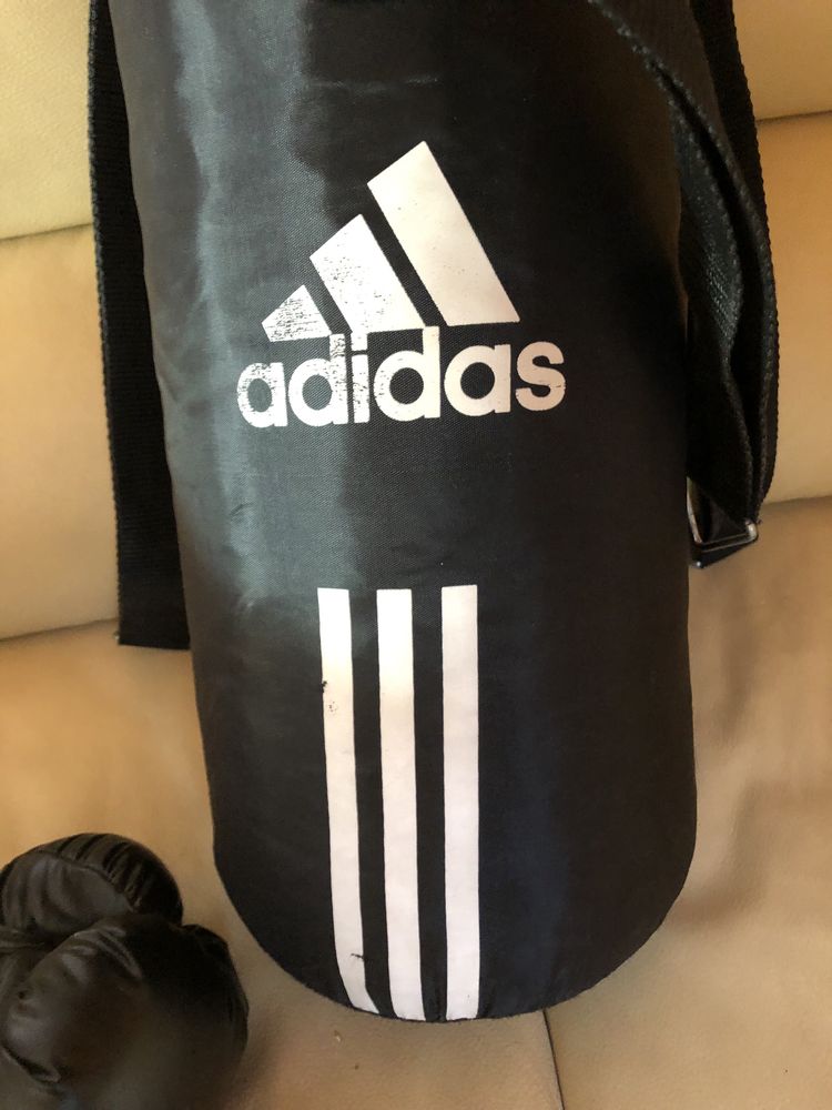 Worek bokserki plus rękawice zestaw adidas dla dzieci