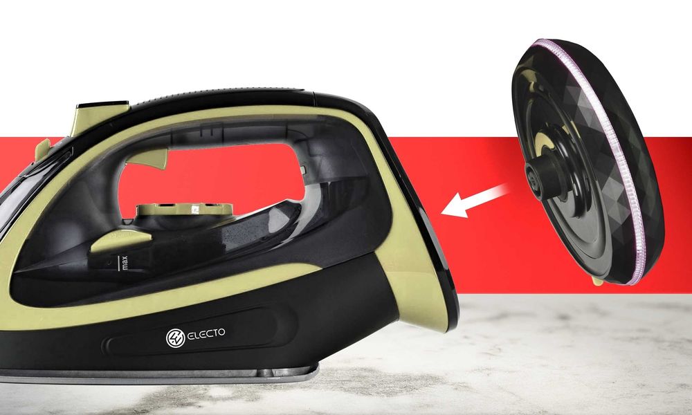 żelazko bezprzewodowe parowe ceramiczne anti drip 2400w duża moc