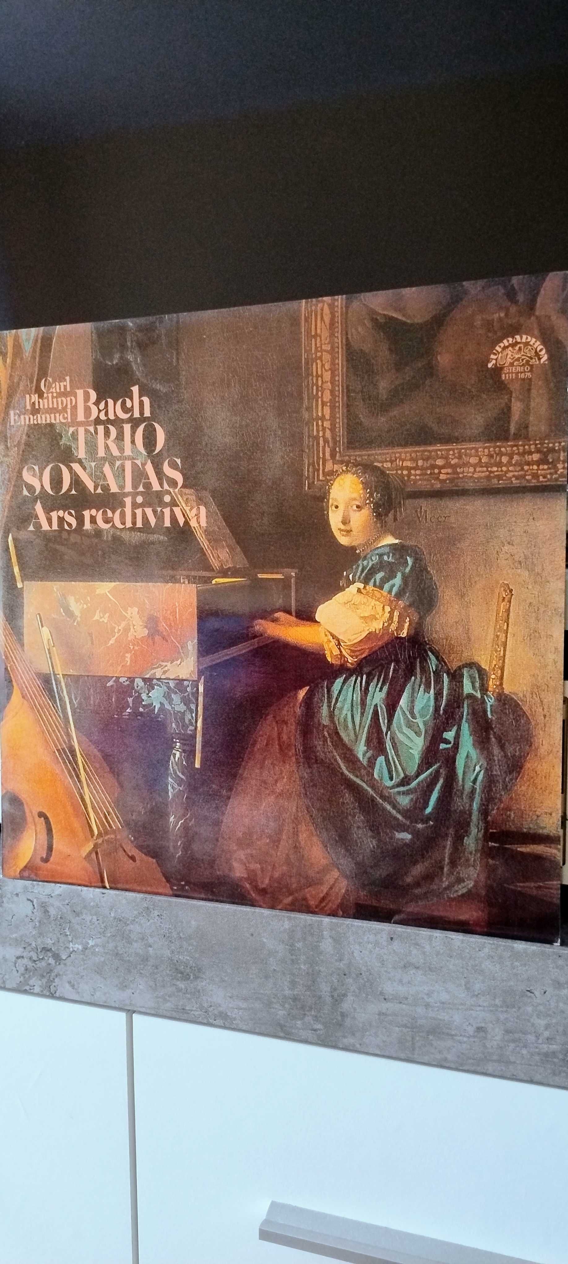 LP / C.P.E. Bach - Trio Sonatas / Ars Rediviva - vinyl