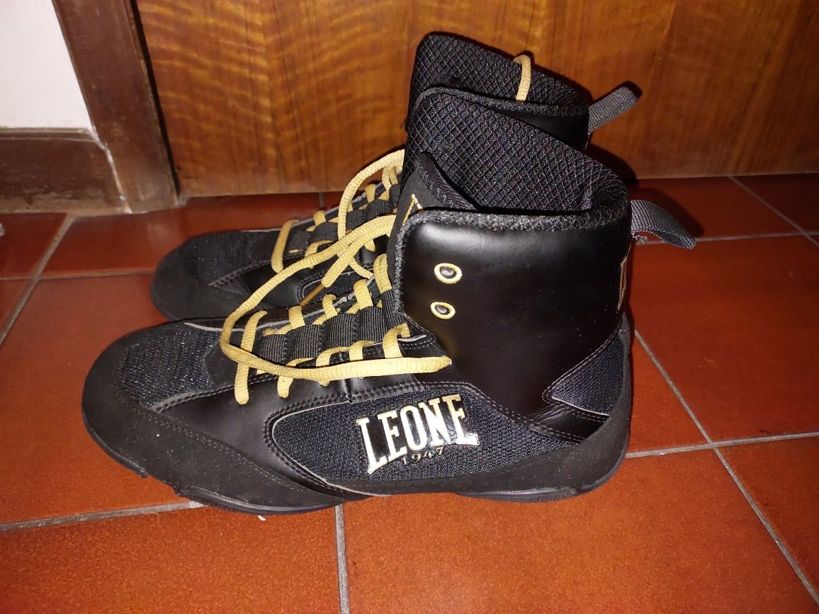 Botas de boxe leone