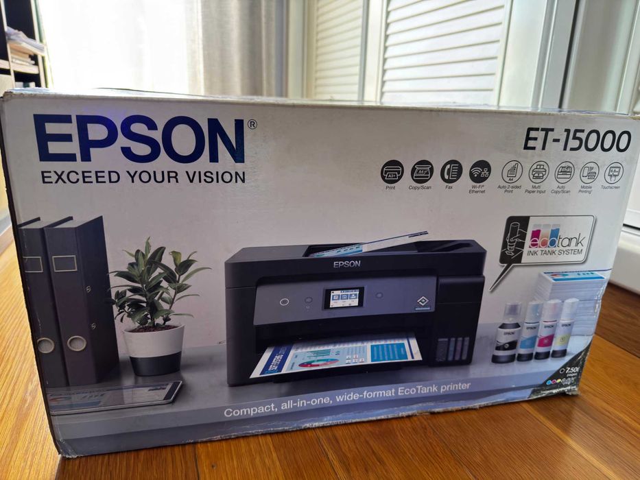 Impressora A3 multifunções Epson ET 15000 (EcoTank)