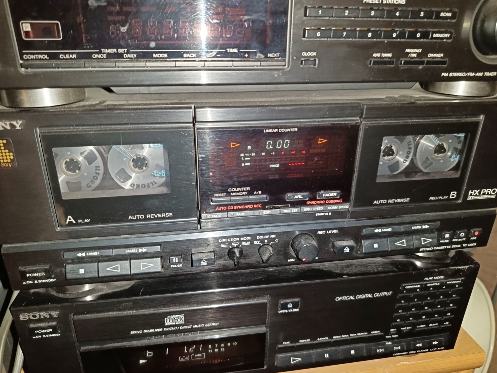 Wieża Sony LBT- 905 kolumny pilot instrukcje