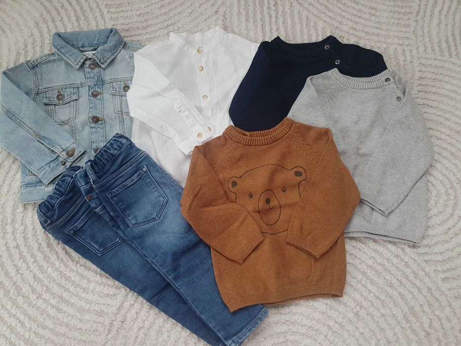 Zestaw ubranek r. 86 Zara HM