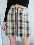 Stradivarius * spódnica mini spódnica trapezowa A Skirt zip Skirt * S