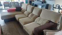 Sofa com chaise longue