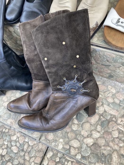 шкіряні черевички 39