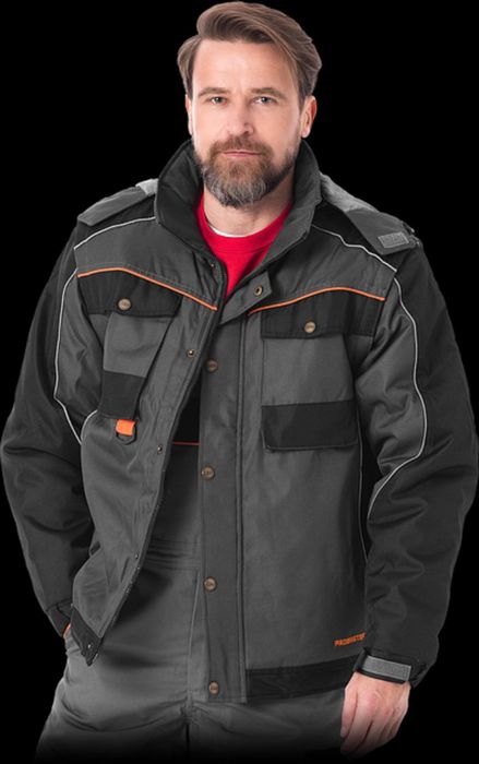 Рабочая зимняя мужская куртка безрукавка с капюшоном PRO- FEDDER