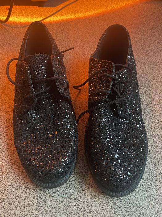 Туфлі Schuh - італійські оксфорди з блискітками