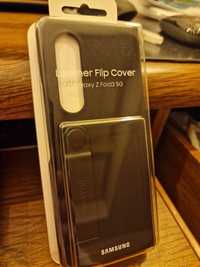 Etui Skórzane Leather Flip Cover do Samsung Galaxy Z Fold3 5G Piekne