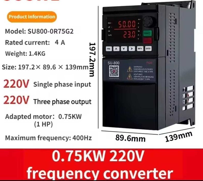 Variador de velocidade - Modelos SU800 – Série Avançada