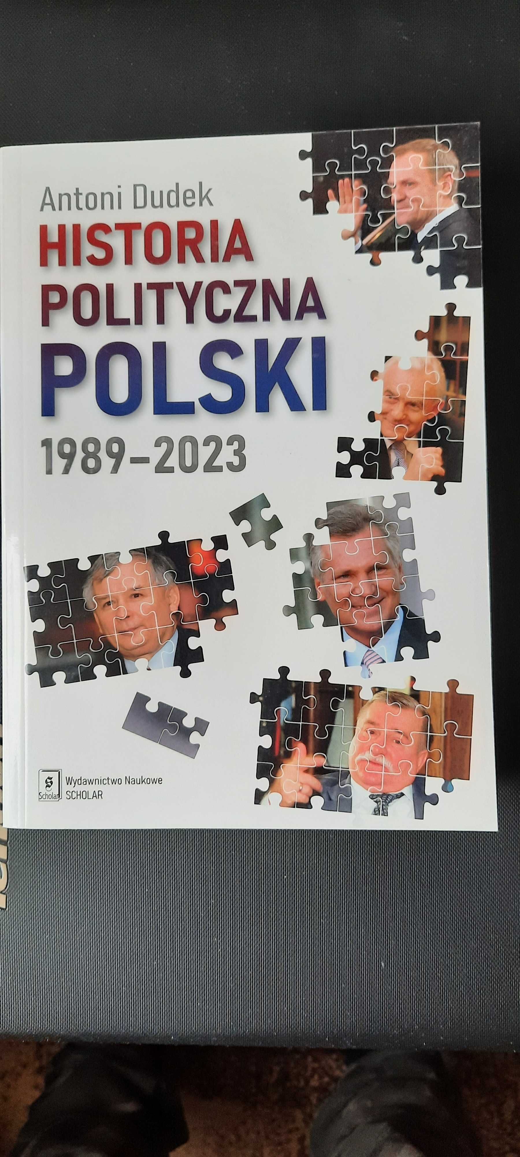 książka historia polityczna Polski poszukiwana Antoni Dudek.