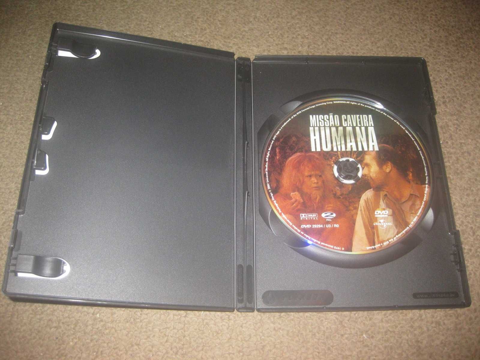 DVD "Missão Caveira Humana" com Burt Reynolds/Raro!