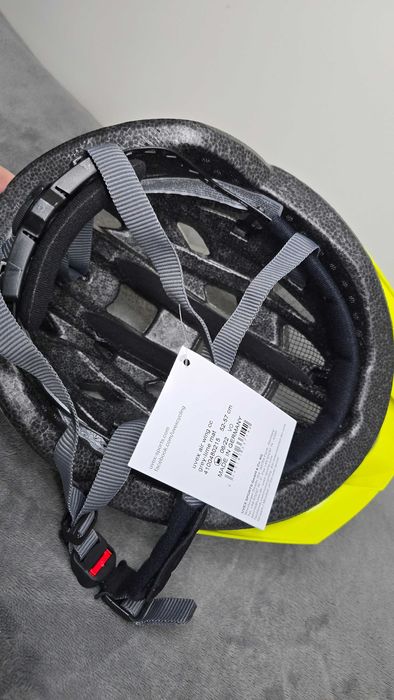 UVEX Air Wing CC grey lime matt Kask Rowerowy rozmiar 52-57cm