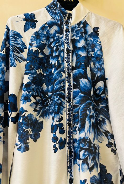 Сукня літня H&M біла синя в стилі Zimmermann шовкова платье летнее XS