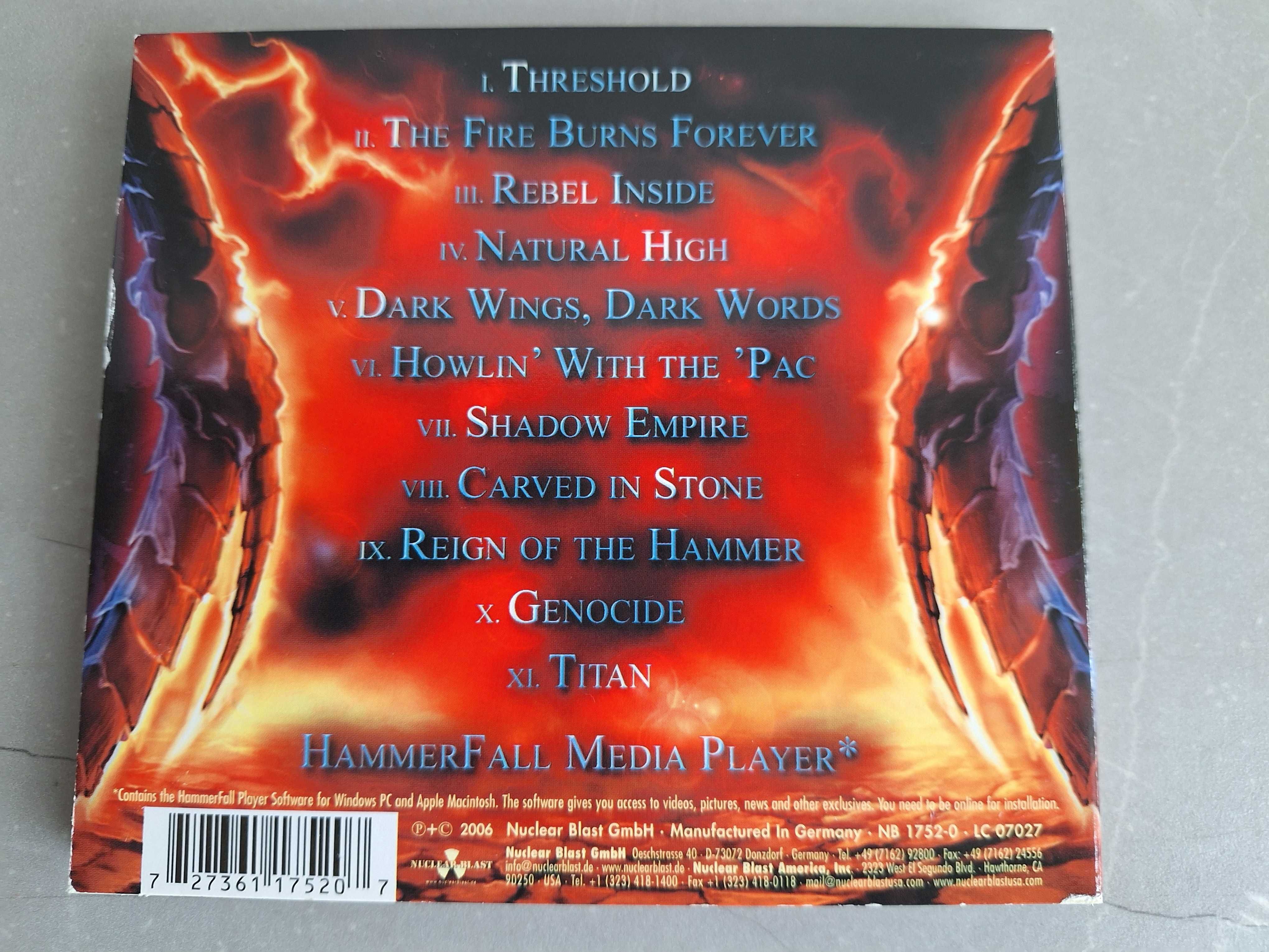 EVERGREY A Decade And A Half + HAMMERFALL Threshold Power Metal 2 x CD