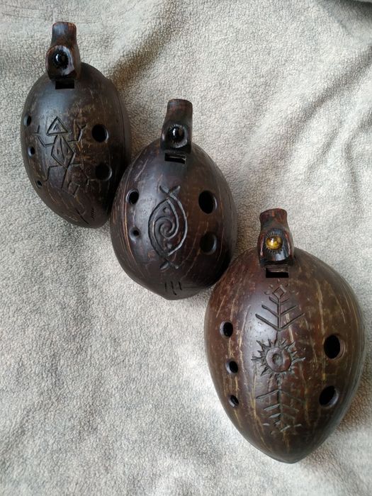 Окарина з кокосу від майстра ручна робота