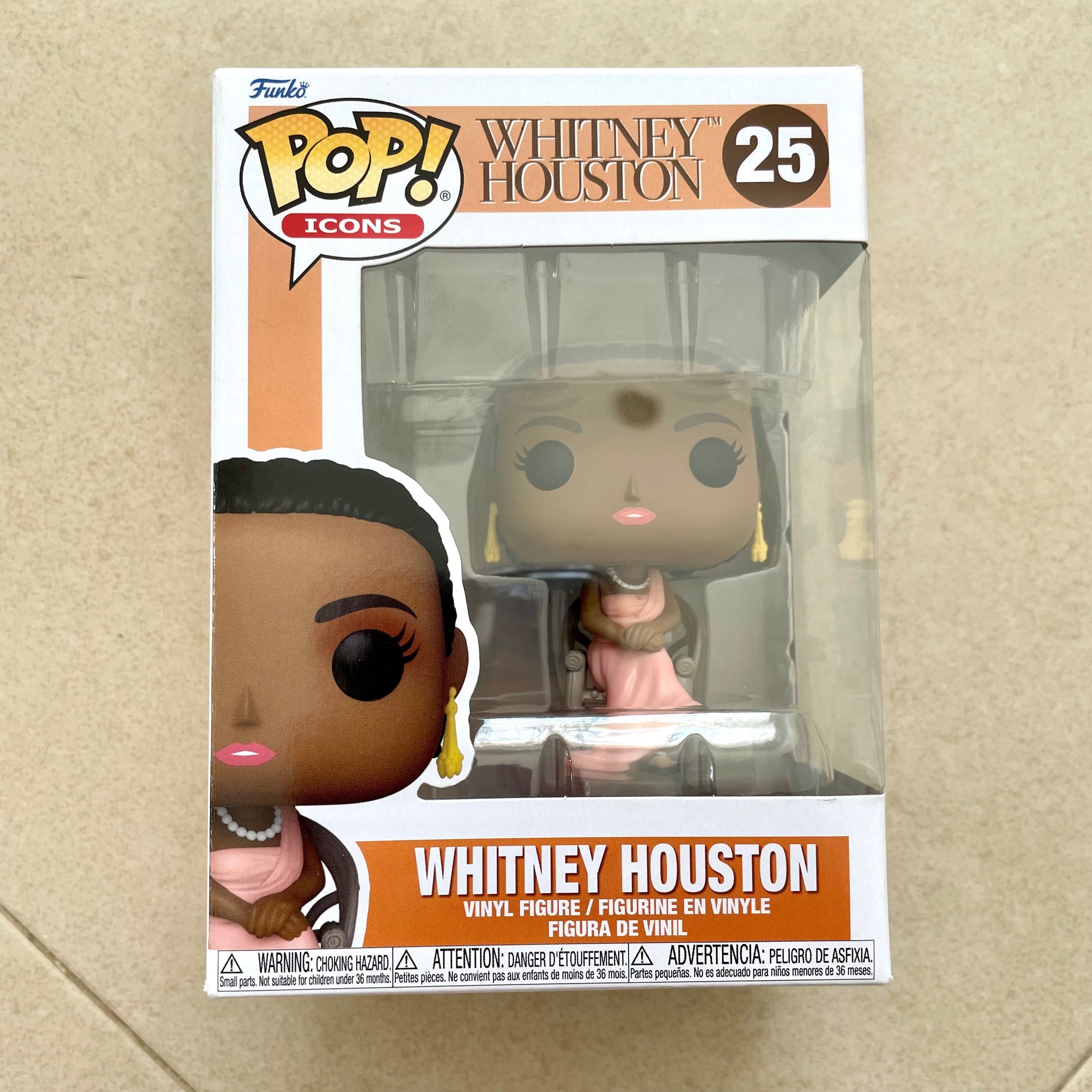 Figura Colecionável Funko POP! Ícones: Whitney Houston