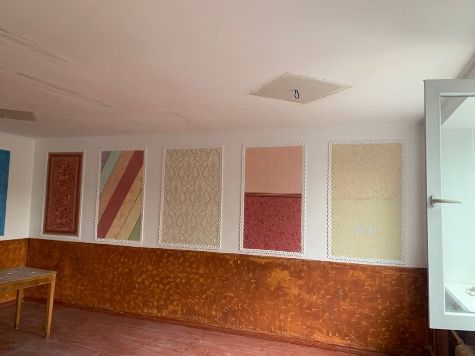 Шпаклювання стін, старт + фініш.