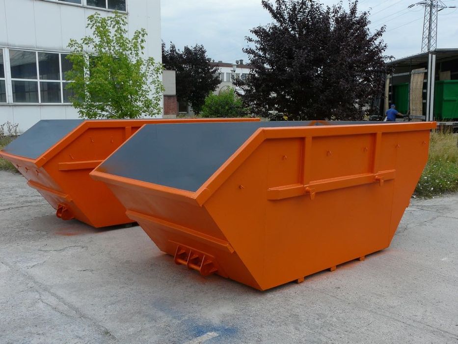 Mulda M5,5 kontener bramowy na odpady gruz