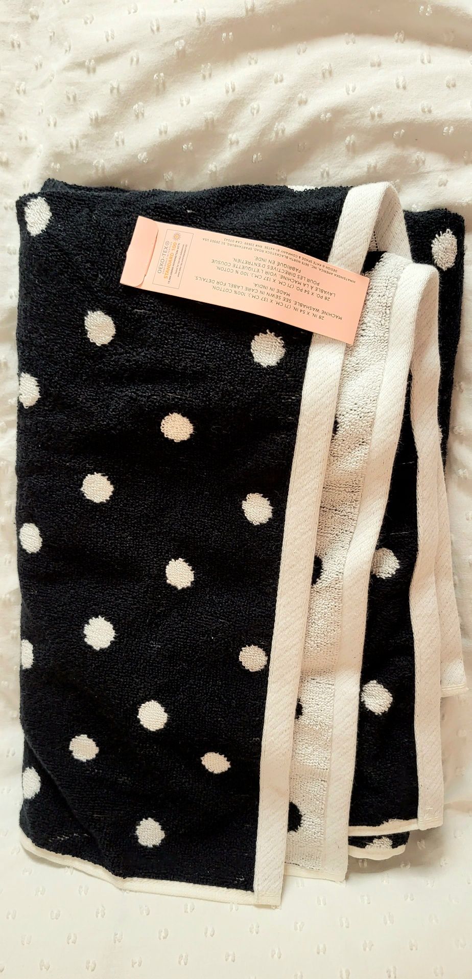 Банные полотенца Kate Spade новые с биркой 100%cotton