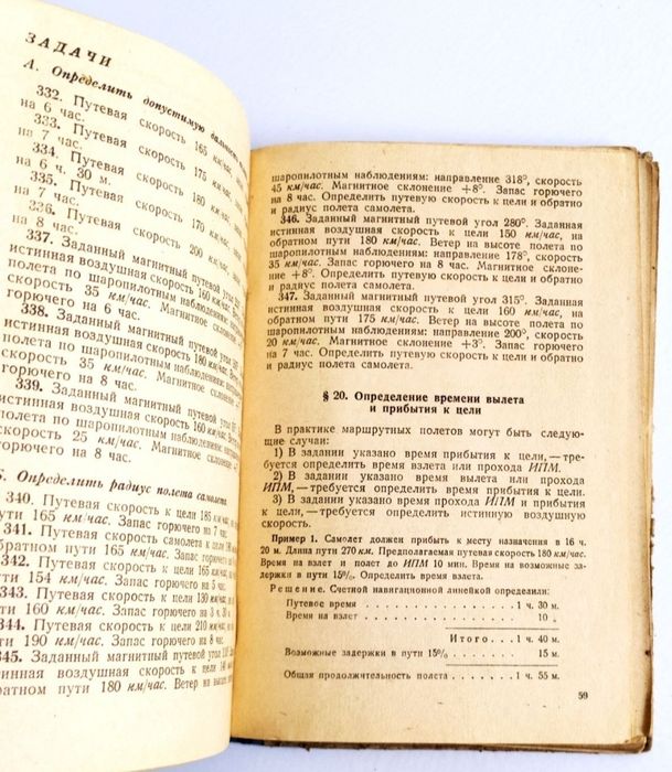ВОЗДУШНАЯ НАВИГАЦИЯ для школ пилотов ВВС РККА авиация самолётовождение