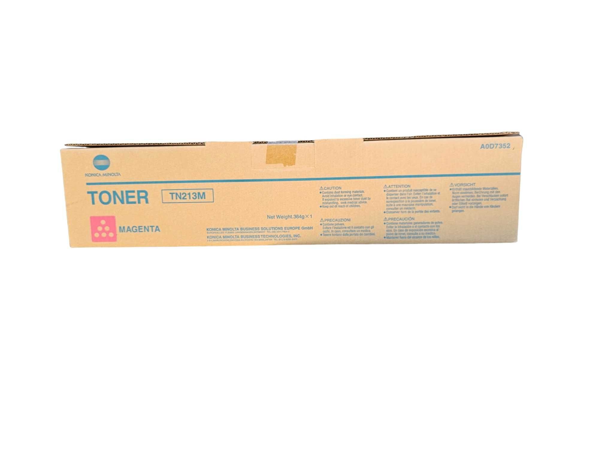 Toner Konica Minolta TN213M Magenta A0D7352 BizHub C203/C253 Oryginał