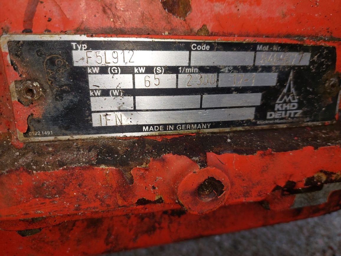 Silnik deutz f5l 912 deutz dx
