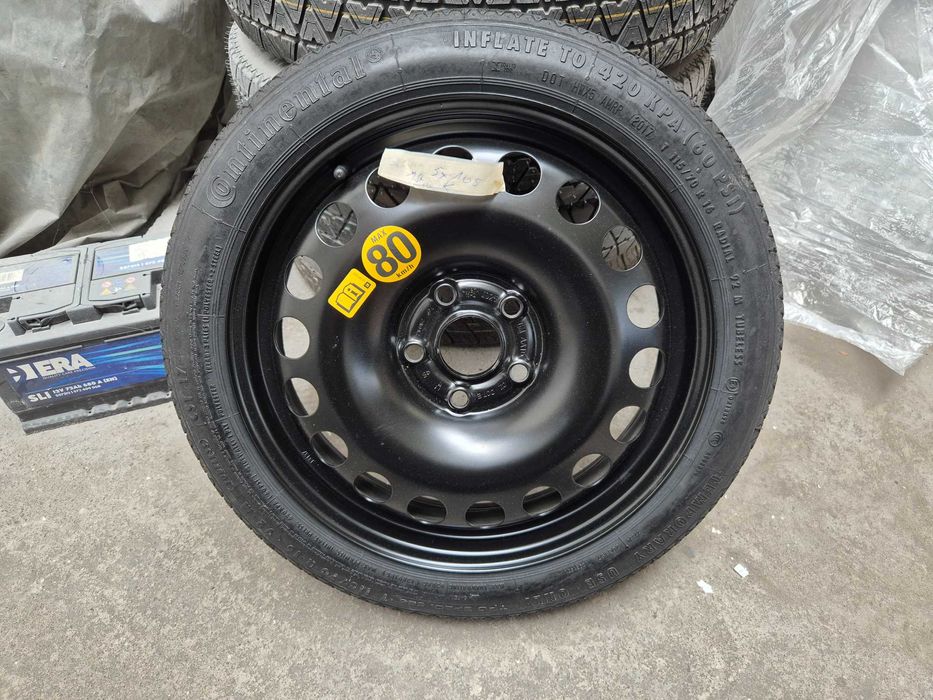 Koło dojazdowe Astra K  i  Astra J 5x105