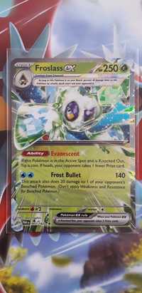 Karta Pokemon Tcg Paradox Rift Froslass EX 003/182