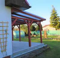 Zadaszenie tarasu, pergola tarasowa, altana, wiata, poliwęglan 16mm