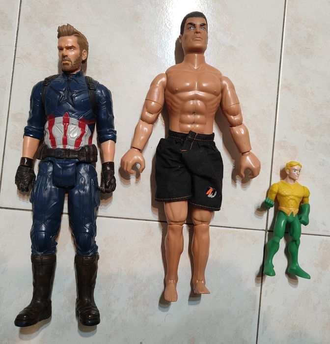 3 Bonecos - Action Man ...