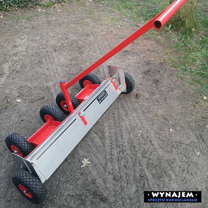 Równiarka niwelator do ziemi wynajem Równanie niwelacja terenu