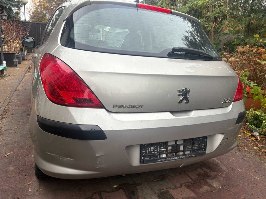 peugeot 308 1.4i 16v VVT 95 2008 rok sprowadzony