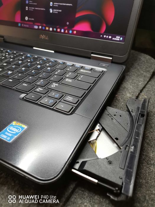 Laptop Dell do grania i pracy. I5 8/128 HDMI Win11pro bat~4h ładowarka