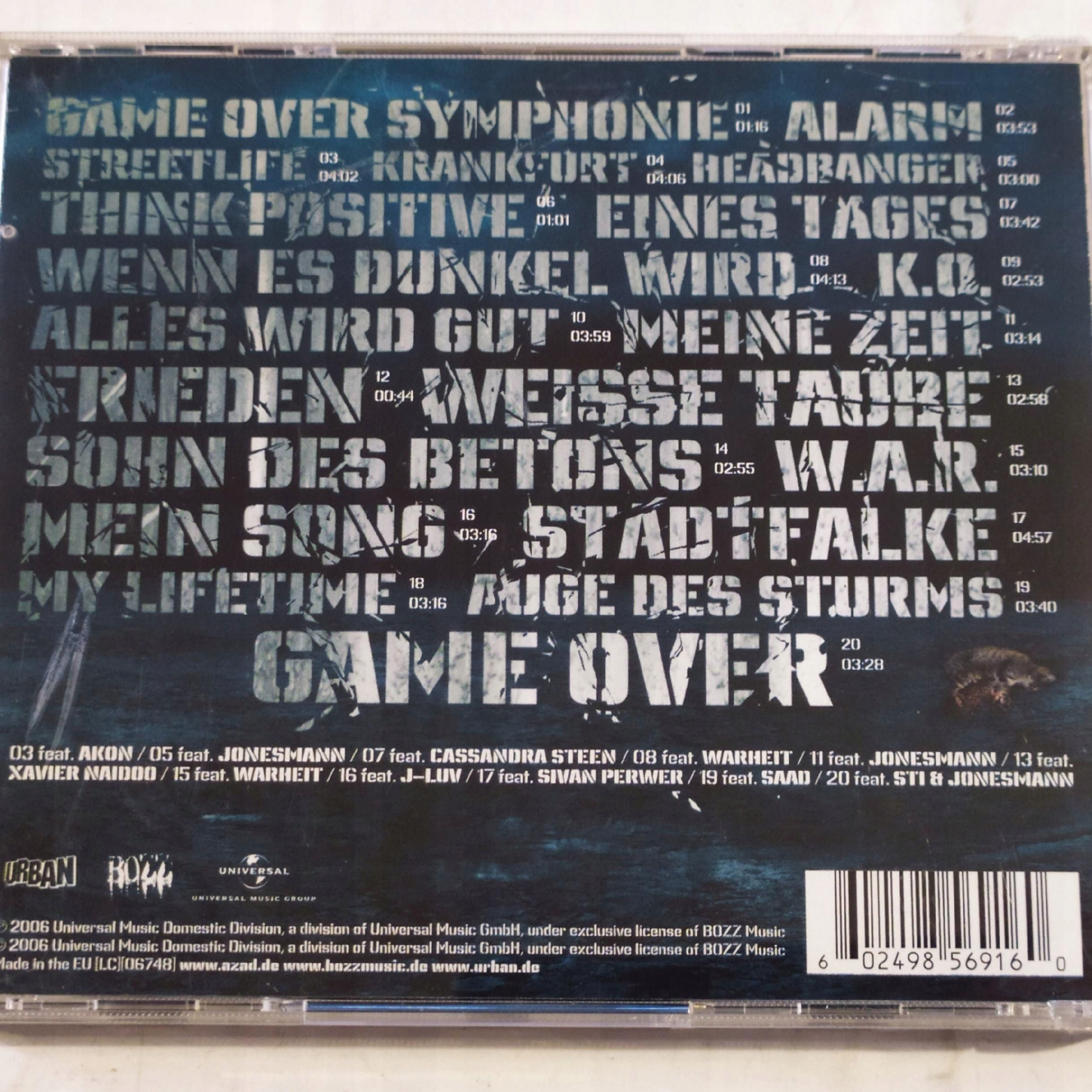 Azad- Game Over - CD --3472