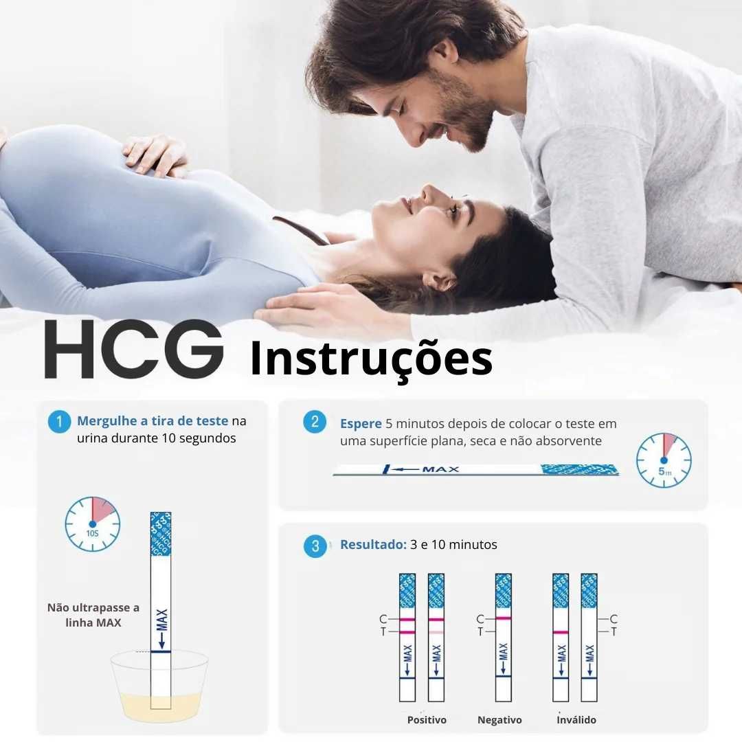 2 Testes de Gravidez (Marca Femometer) Portes Grátis