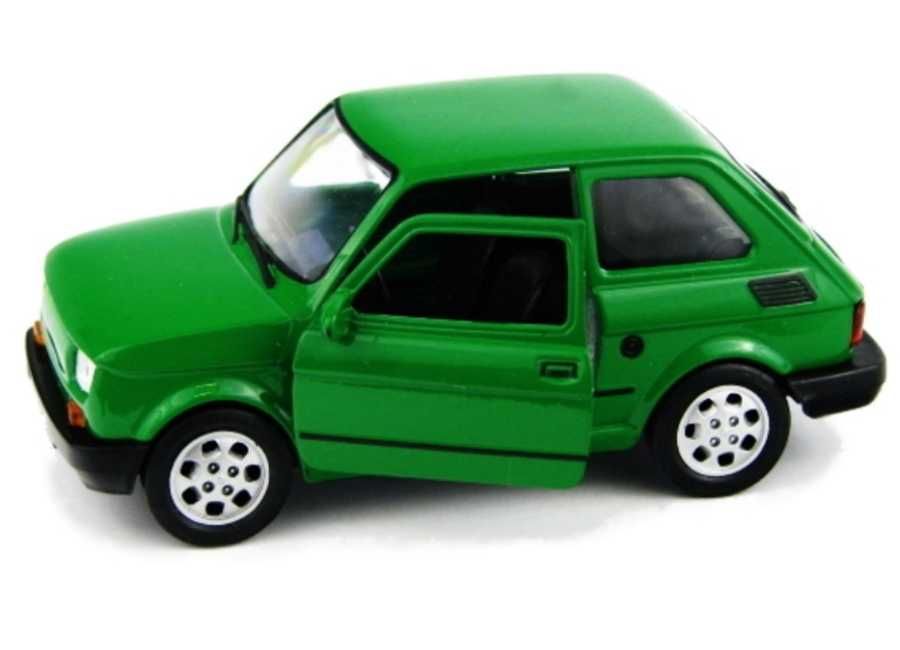 Fiat 126p model WELLY PRL 1:34 maluch zielony