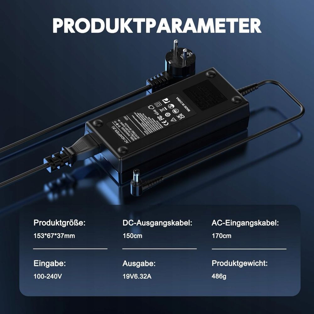 Zasilacz Ładowarka 120W ASUS 19V 6.32A do ASUS VivoBook Pro 15 N580VD