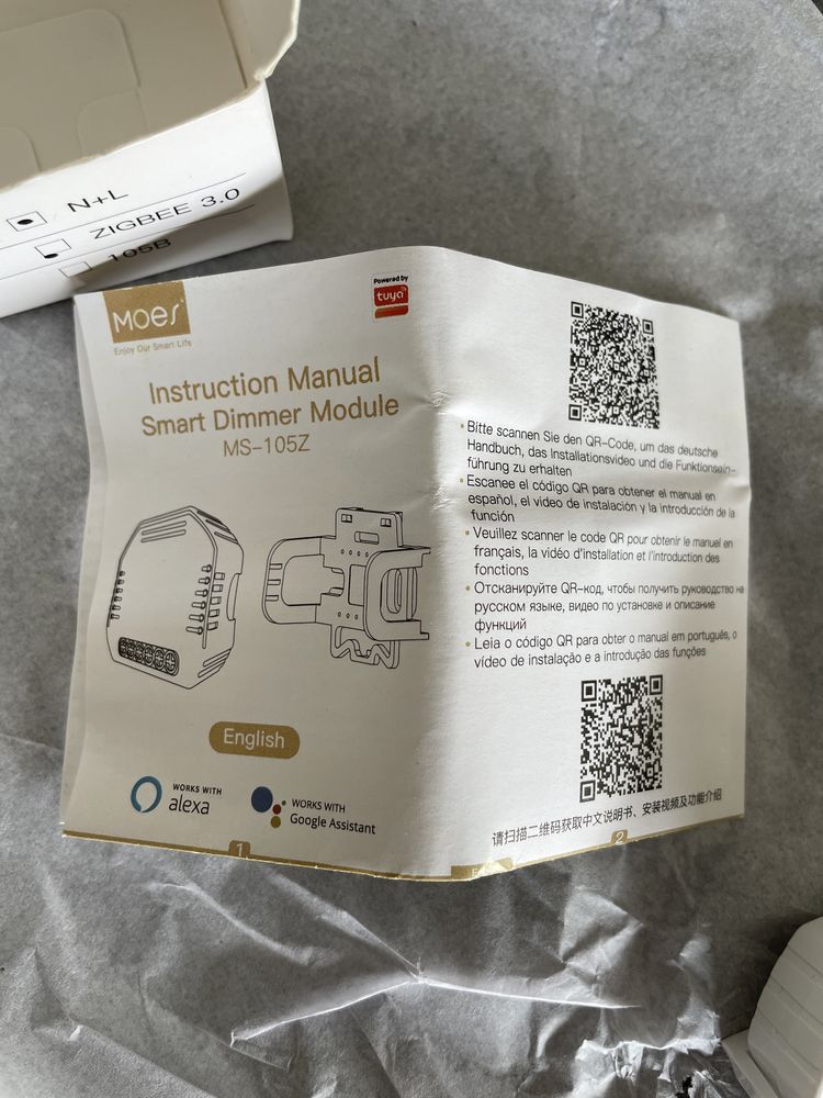 Módulo Smart dimmer MOES