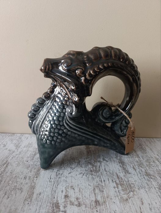 Штоф Куманець Маньківсткий козлик баранець майоліка